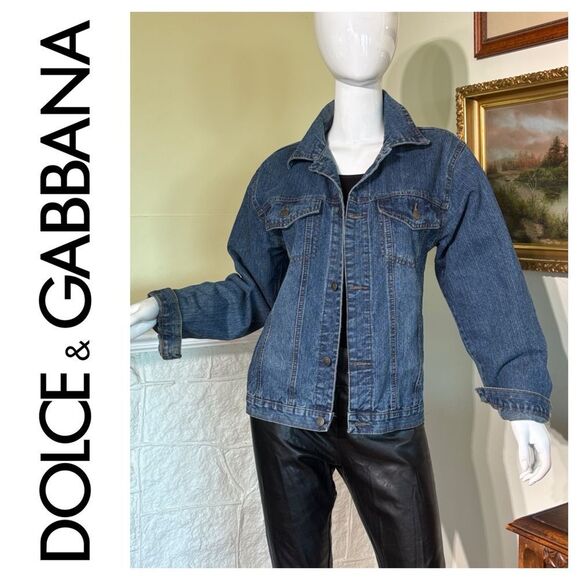 Dolce & Gabbana Denim Jean Jacket - Picture 1 of 17